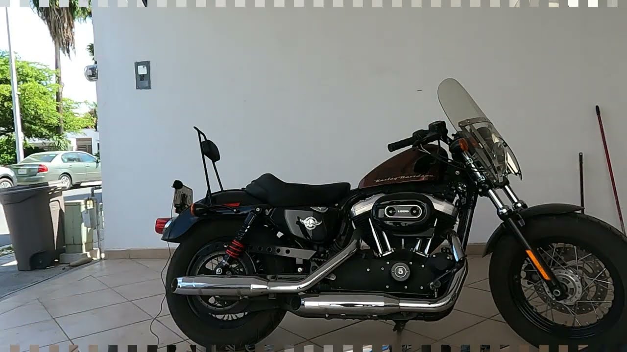 Personalización con Estilo: Instalación del Sissy Bar Burly B13-1501B en la Harley-Davidson 48