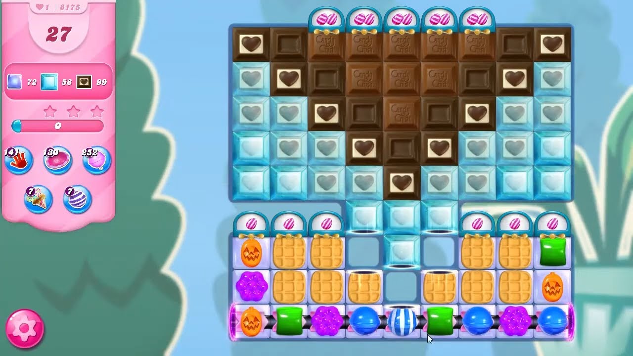 Candy Crush Saga Level 8175 NO BOOSTERS