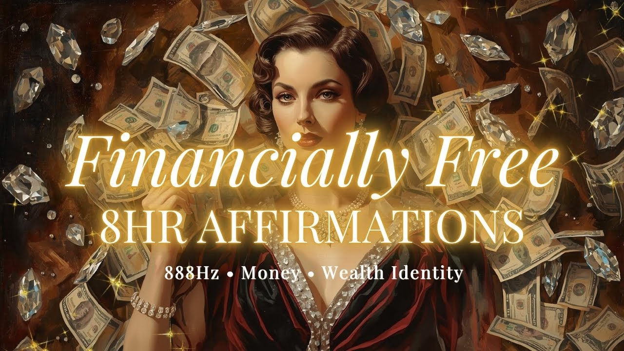 ✨ I Am Financially Free | 8-Hour Sleep Affirmations for Wealth & Abundance