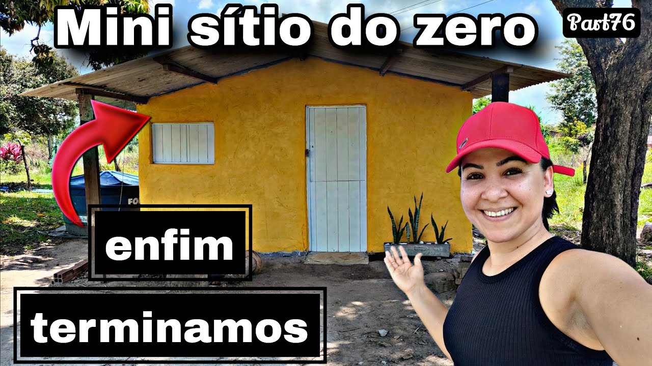 TERMINAMOS A PINTURA DA NOSSA CASINHA DE TAIPA/ O MARIDÃO FEZ PÃO DE QUEIJO.🌵🌵