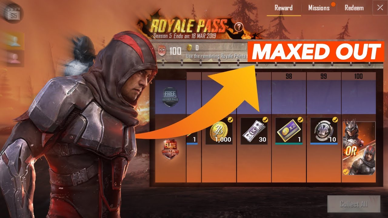 MAXED OUT 100RP! | Shadow VS Force?! | PUBG Mobile Season 5