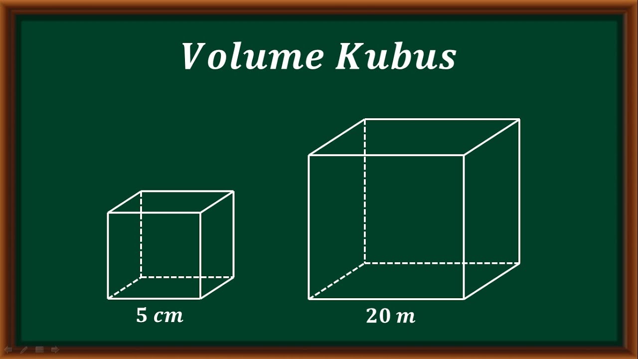 volume kubus