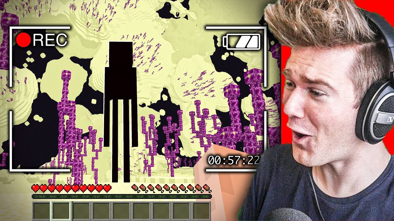 TO COŚ DZIEJE SIE na GRANICY ŚWIATA ENDU w MINECRAFT 😱