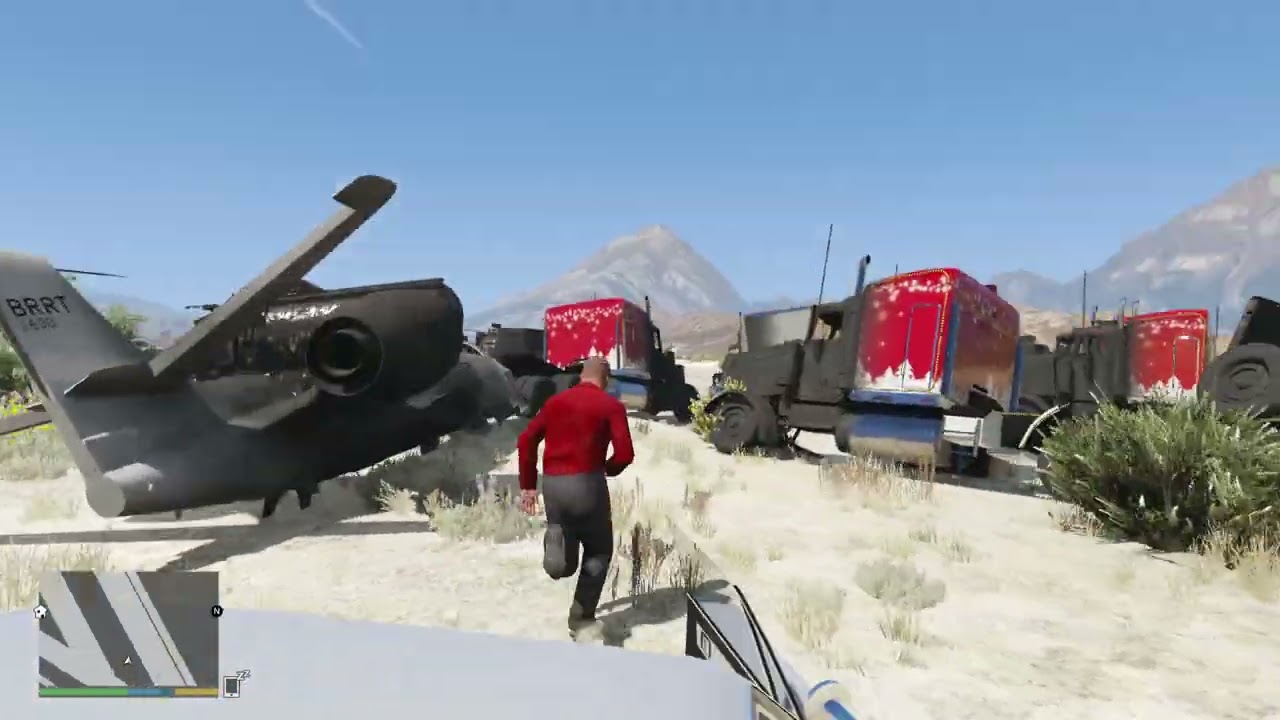 Grand Theft Auto V Insane Bombing run