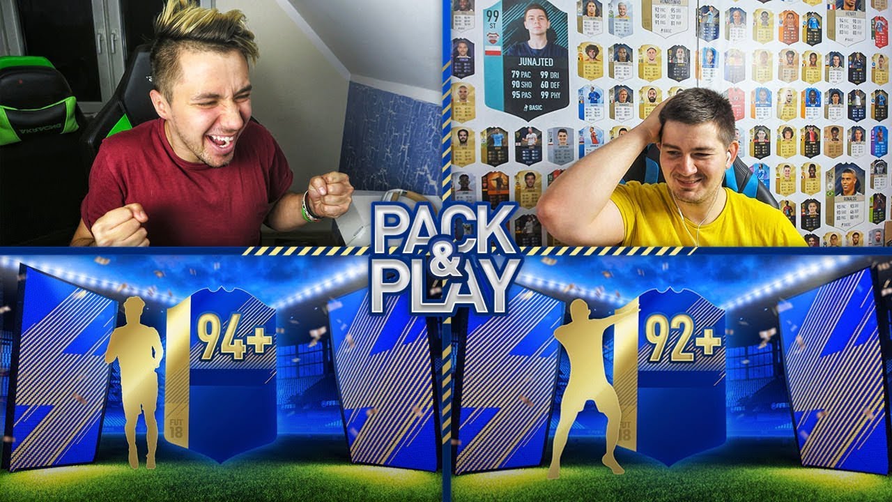 😮 NAJPIĘKNIEJSZA BRAMKA W PACK & PLAY! 🔥 vs. JUNAJTED # FIFA 18