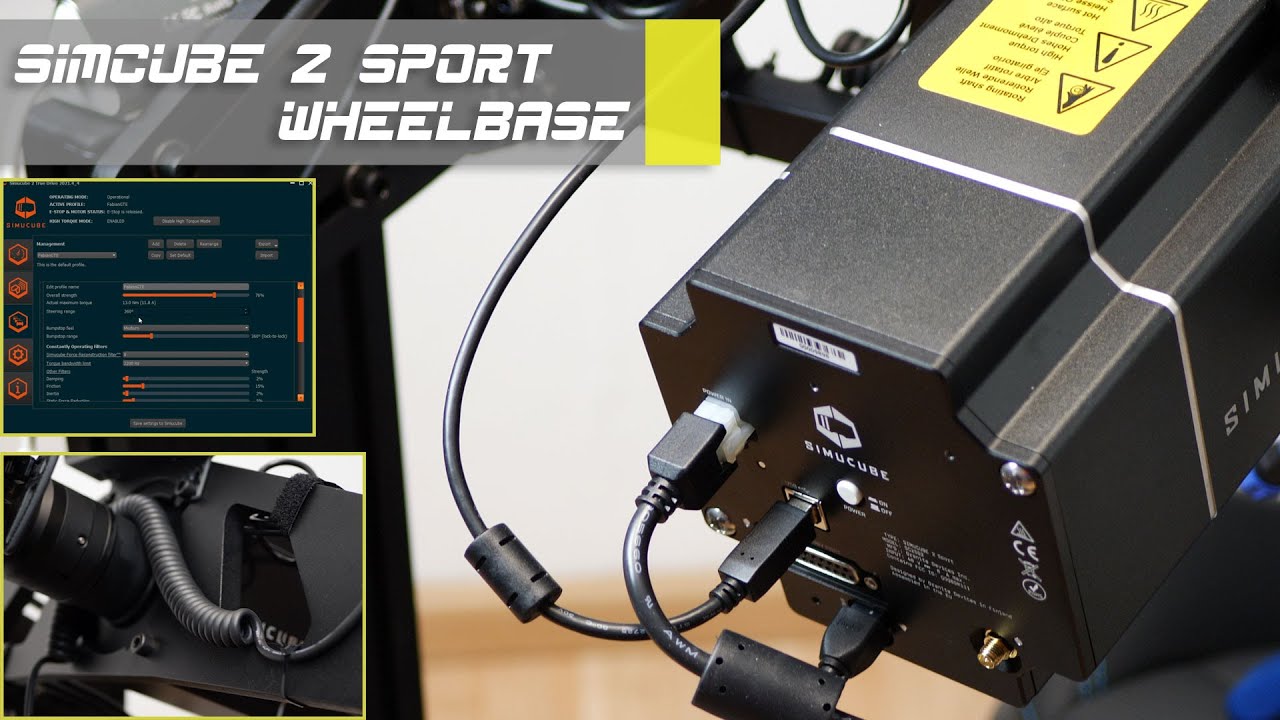 Rig Update auf SIMUCUBE 2 Sport Wheelbase #SimRacing