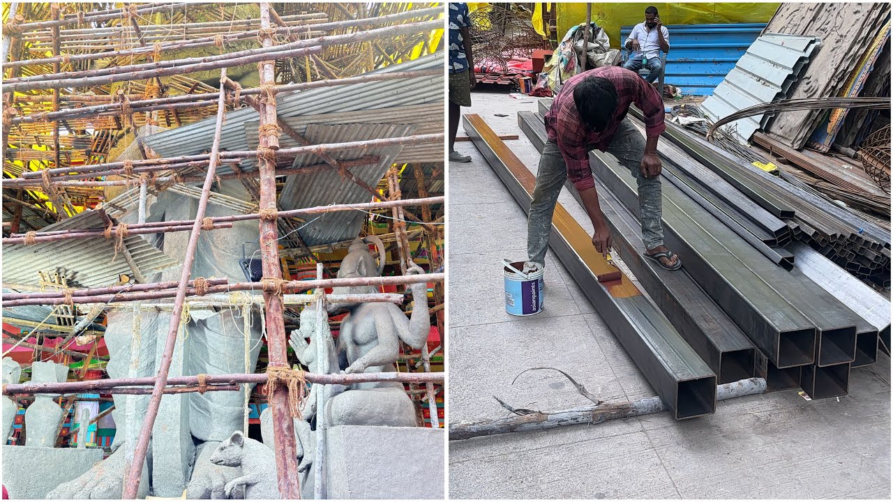 Khairatabad bada Ganesh morning update jai Sri Ganesha Jai Sri ram 😍😍🥰🙏