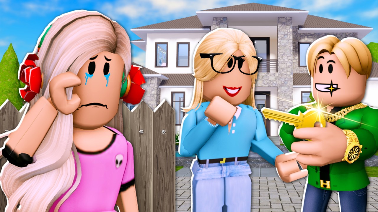 Мама любила брата-миллиардера больше, чем меня! (Roblox)