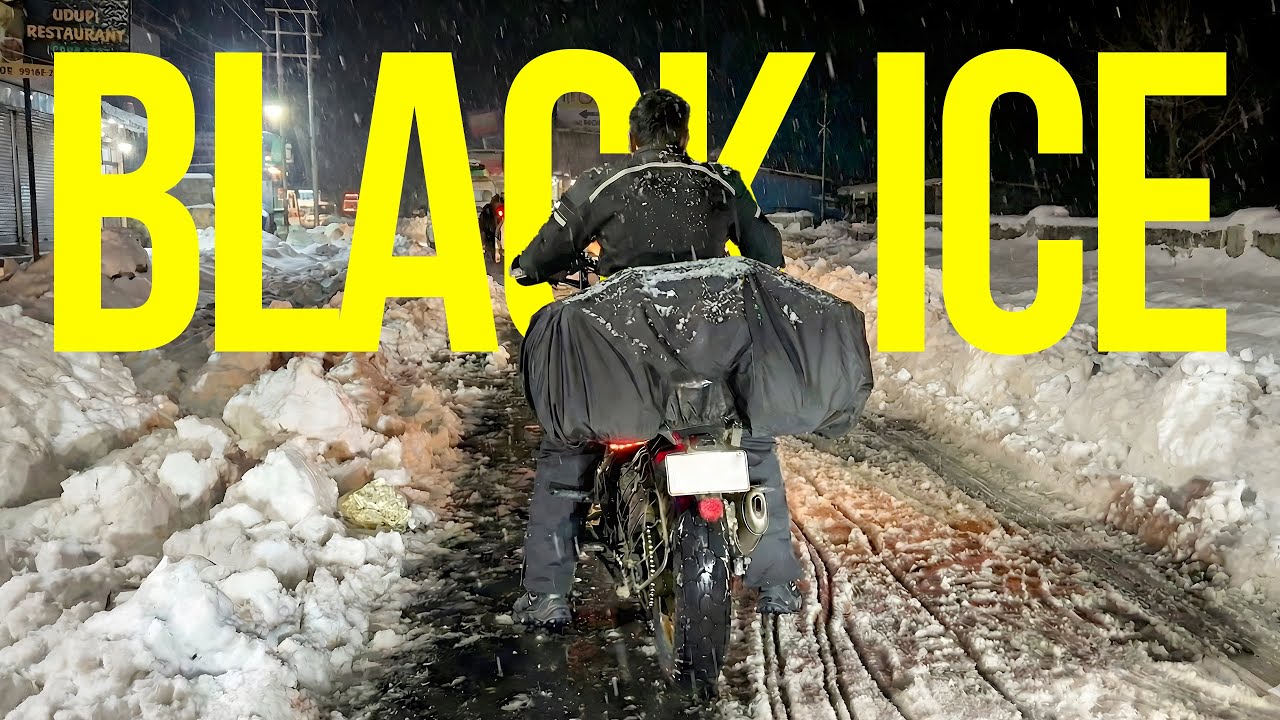 Chandigarh to Manali Snowfall Ride | Himalayan 450 Winter Ride Vlog Part 1