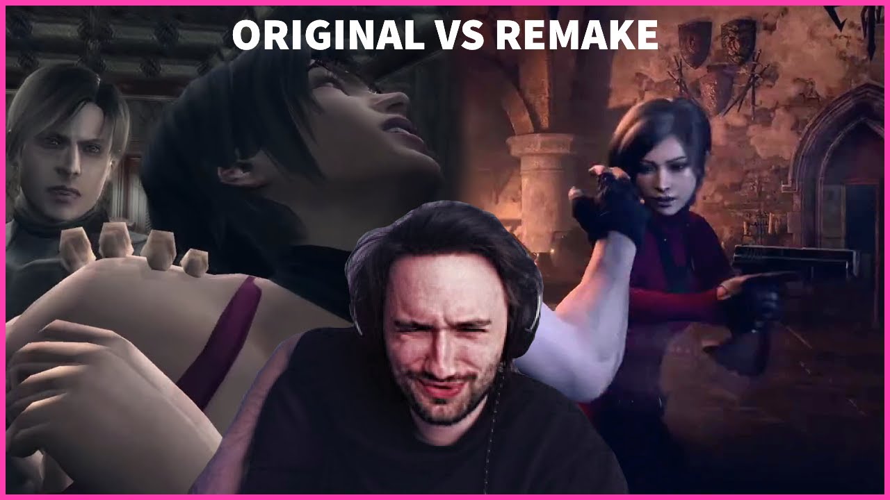 Юзя смотрит soul vs soulless Resident Evil 4 comparison Crowbcat