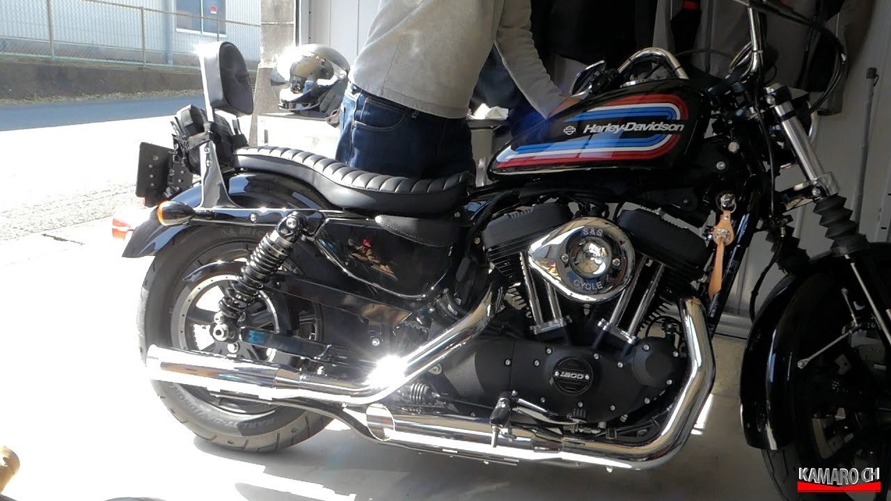 Khrome Werks 3” Slash Cut マフラー交換 - Harley-Davidson Sportster XL1200NS