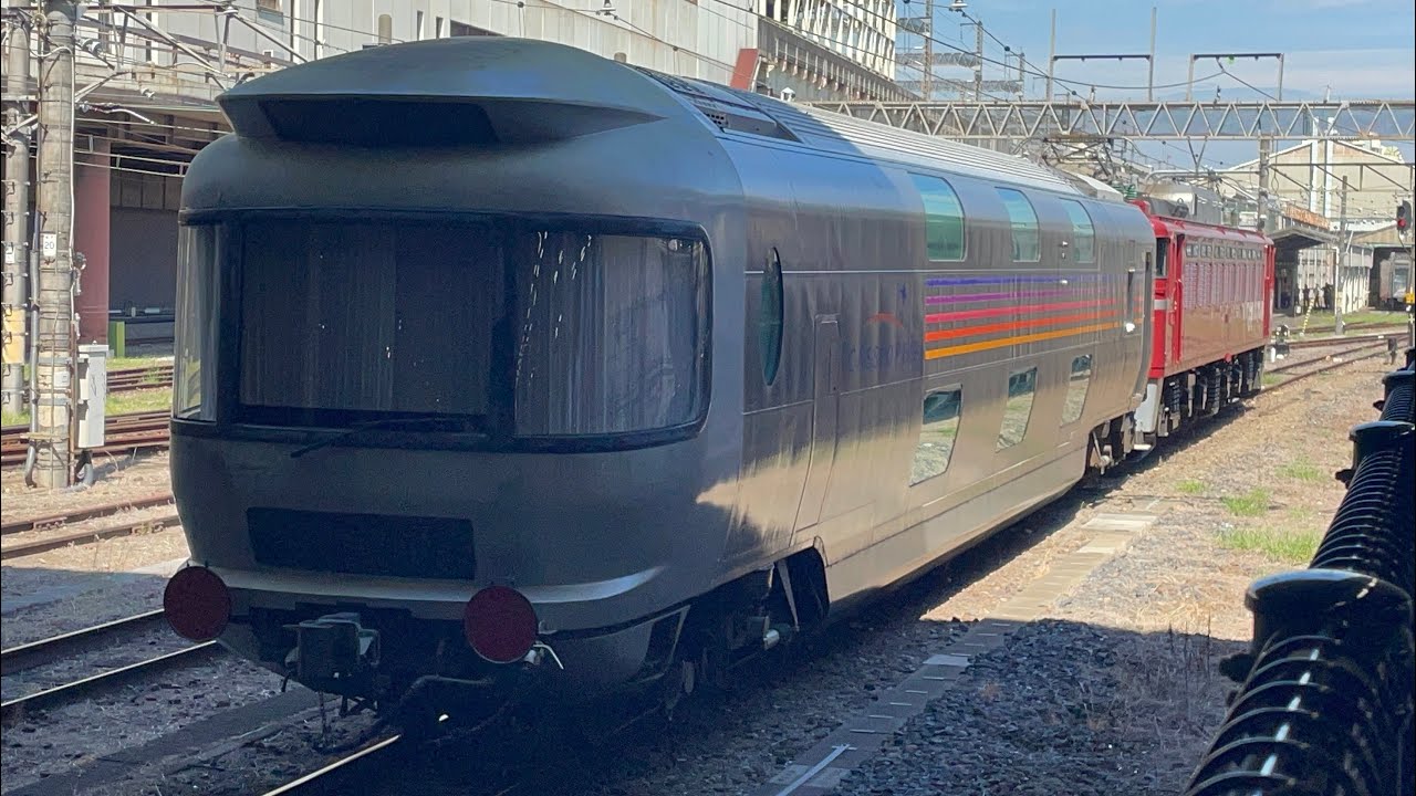 【スロネフE26-1  保存準備に伴うOM入場配給】大宮駅13番線に停車中の国鉄EF81形139号機＋E26系カシオペアスイート客車１両を観察する動画！（配9525レ）2025.9.3