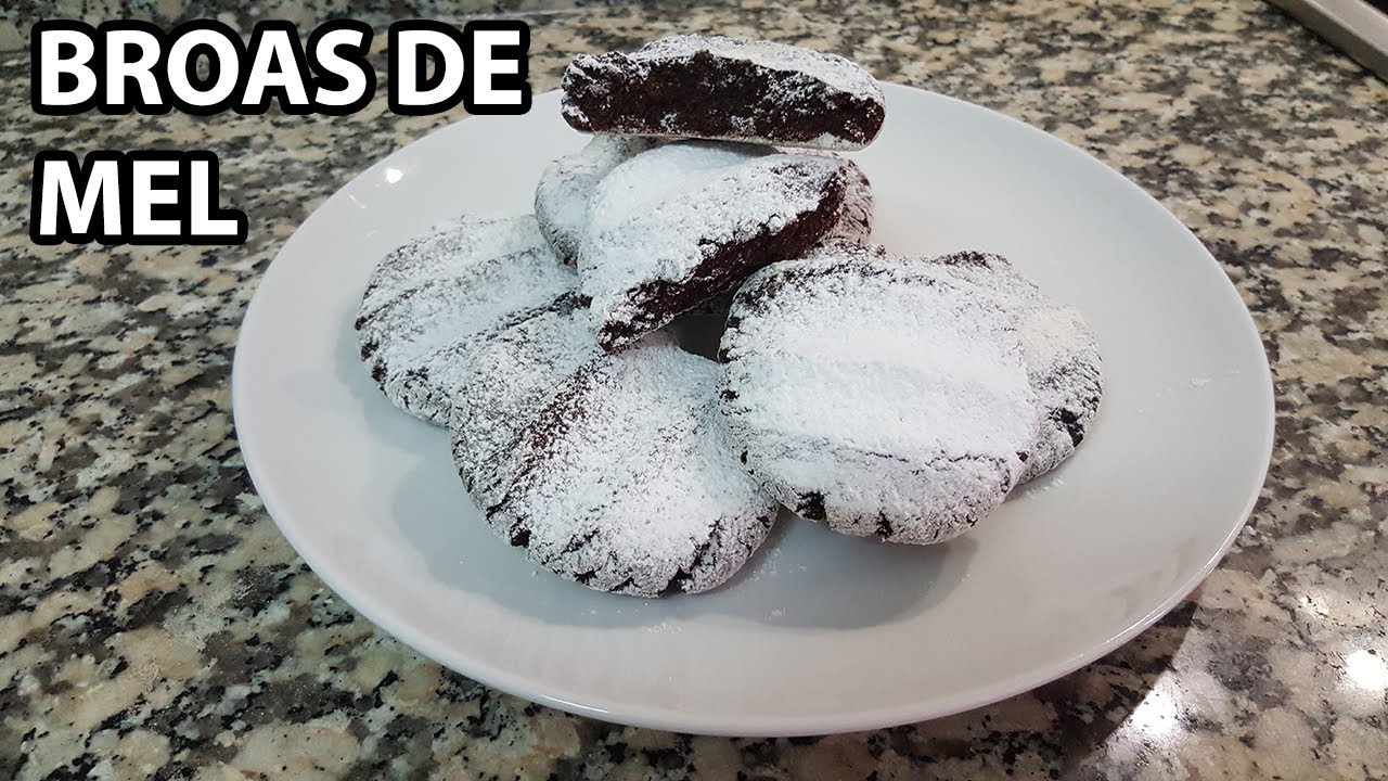 Como Faço Broas de Mel