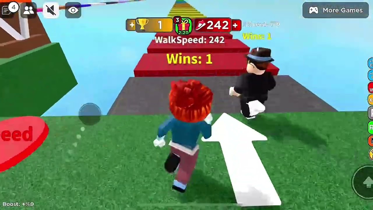 كل خطوة تزيد سرعتك في روبلوكس |Roblox