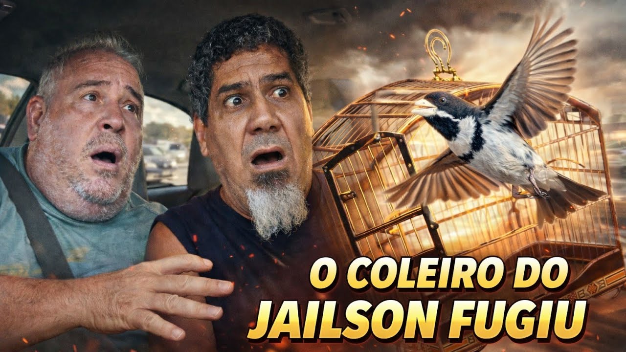 Investiu alto e escapou na hora da gravação 