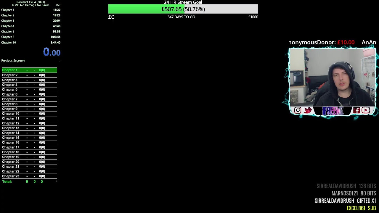 (24 HR) RE4R Professional Main Game/Separate Ways B2B No Damage, No Save Attempts.