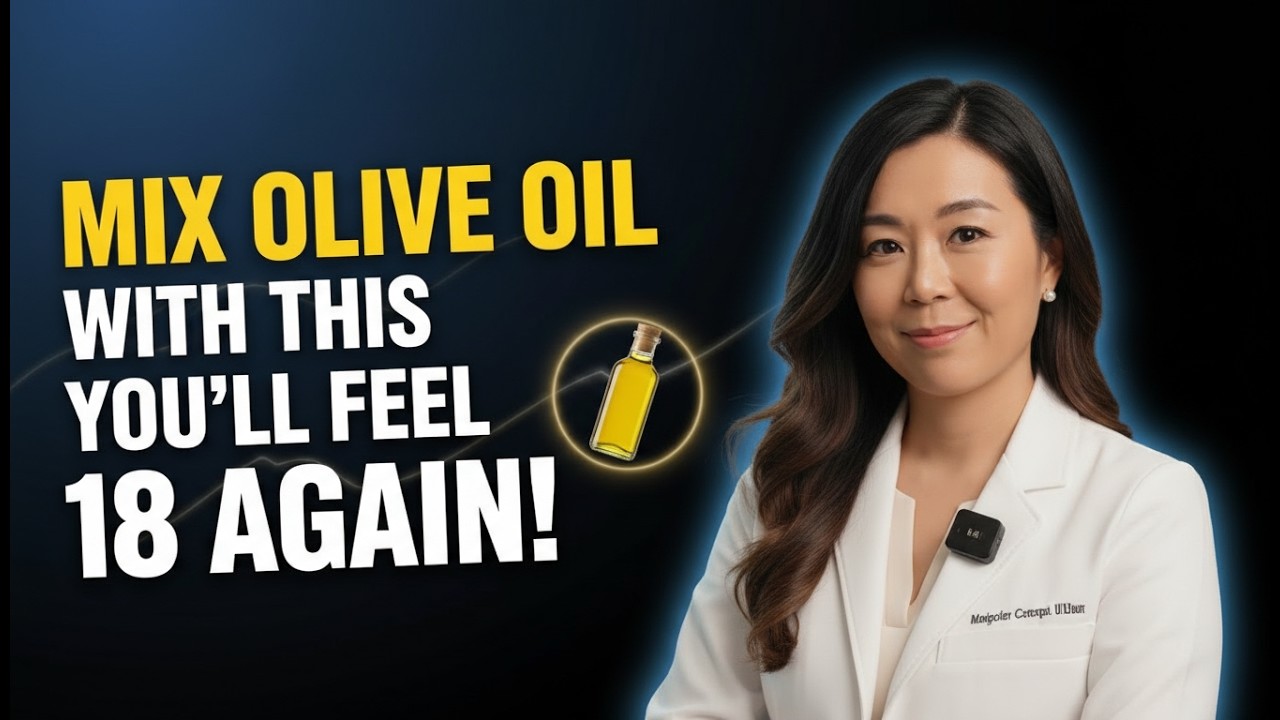Men Over 50: Mix Olive Oil With THIS Before Bed for Explosive Blood Flow | Dr. Mika Hayashi