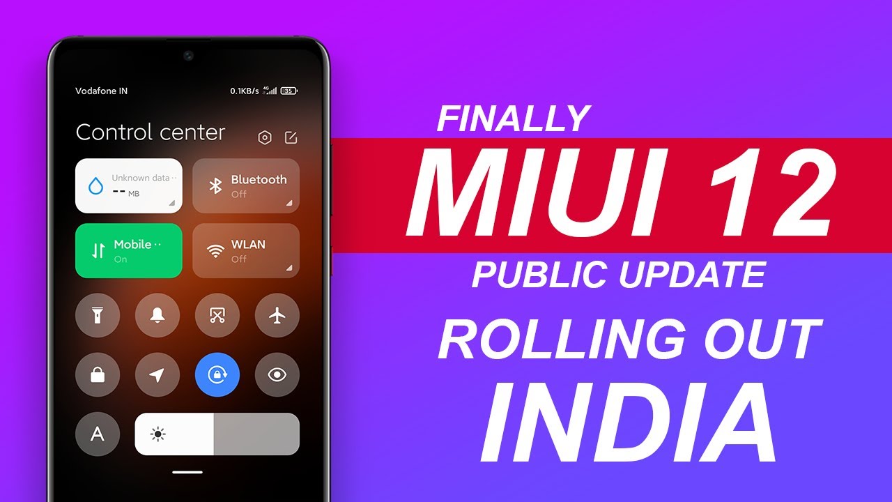 MIUI 12 PUBLIC UPDATE IS ROLLING OUT FOR INDIA | MIUI 12 GLOBAL STABLE UPDATE