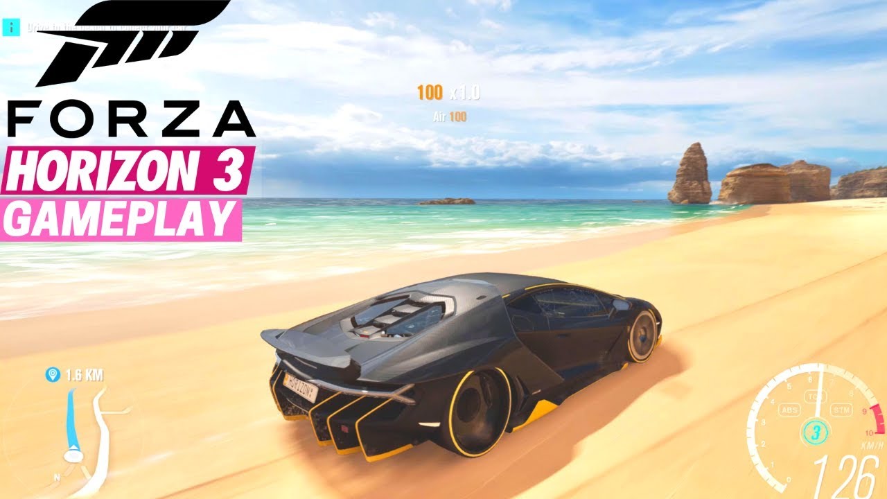 FORZA HORIZON 3 GAMEPLAY. ULTRA 60FPS Settings. INTRO + Full Game. [Full HD, Dell 7567 PC Gameplay]