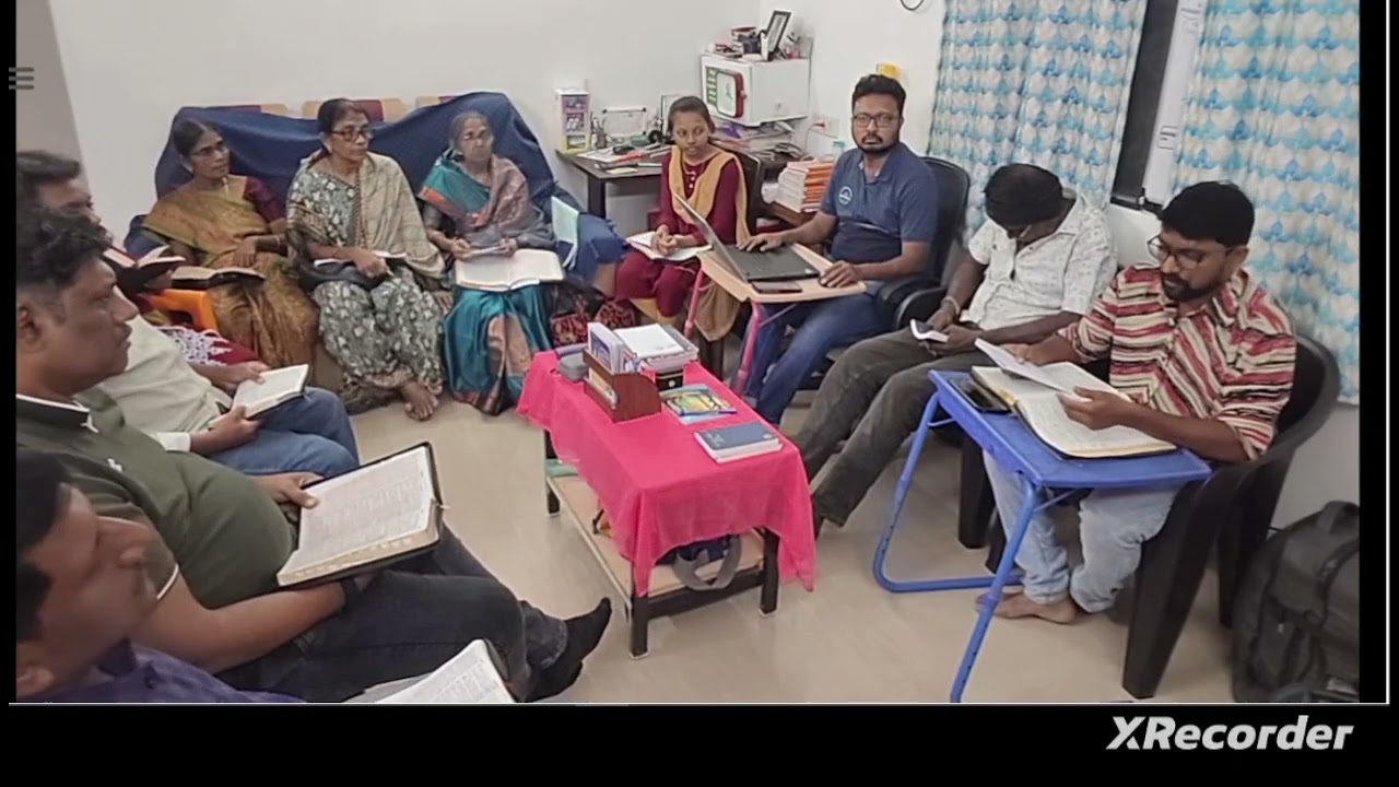 இயேசுராஜாவுக்கு பிரியமாயிருப்பது எப்படி ? சபைக்கூடுதலில் பக்திவிருத்திக்கு ஏற்ப சீஷர்கள் உரையாடியது