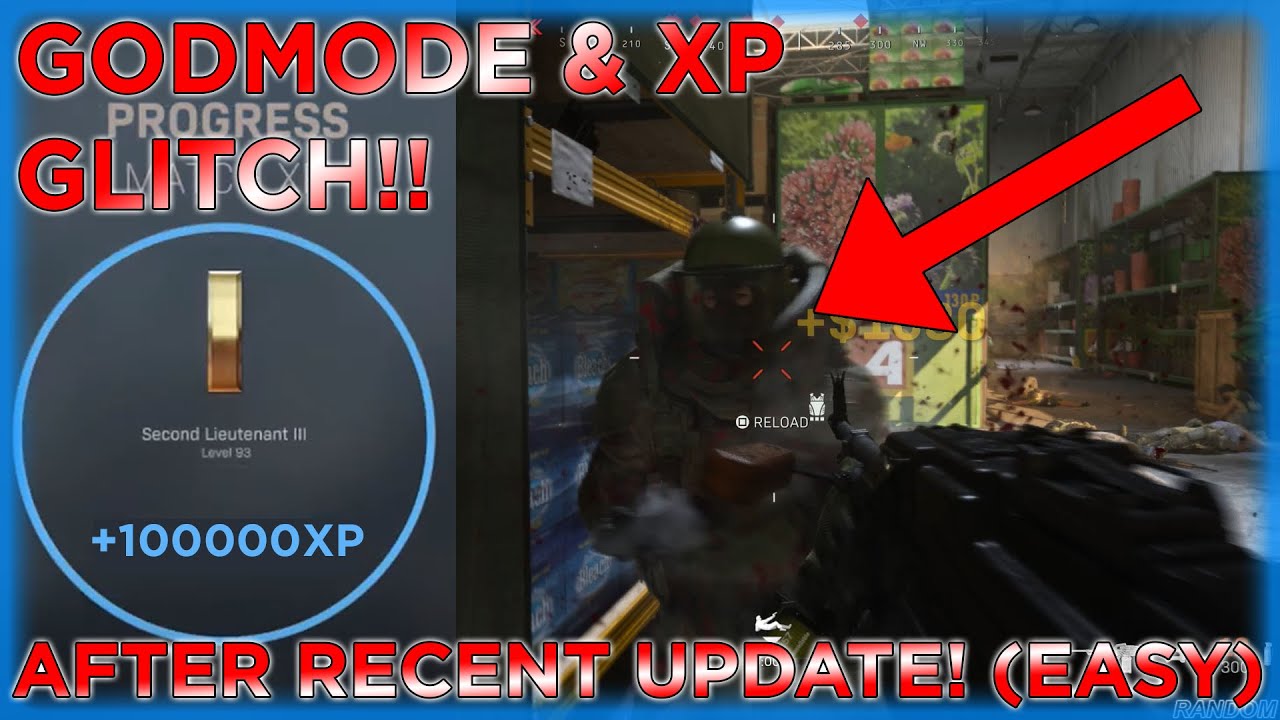 COD Modern Warfare - XP & Godmode Glitch *AFTER RECENT UPDATE* (ALL CONSOLES) *EASY*