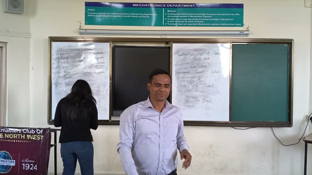 Table Topic Contest 2026 @ Toastmasters Club of Pune North West 