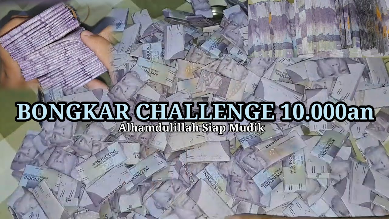 BONGKAR TABUNGAN 10.000an Siap MUDIK✨️ALHAMDULILLAH