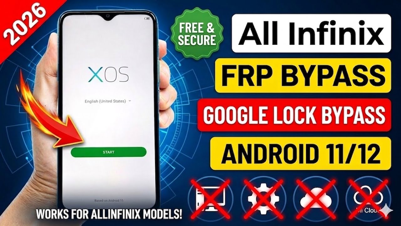 All Infinix Android 11 Frp Unlock/Bypass Google Account Lock Latest Security 2024 Without Pc