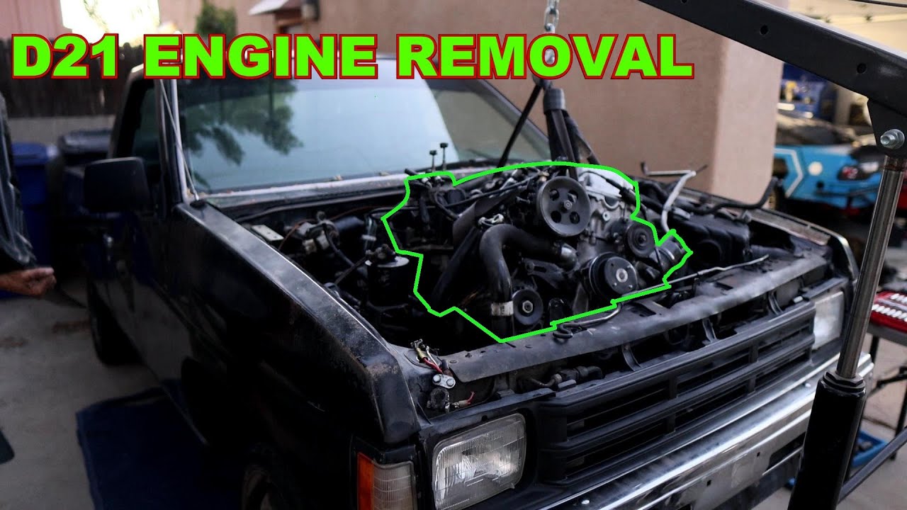 Nissan D21 Engine Swap! | New Turbocharged Drift Engine