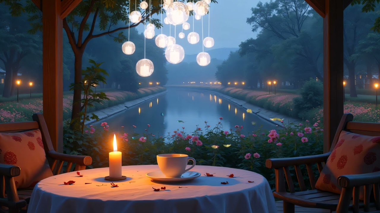 {4K} Beautiful Melodies In The World 🌺 Peaceful Backyard Ambience🌸 Stop Overthinking & Stress Relief