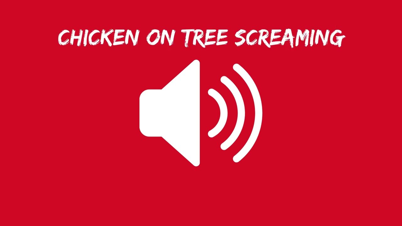 Funny Chicken Scream Sound Effect | Free Meme SFX
