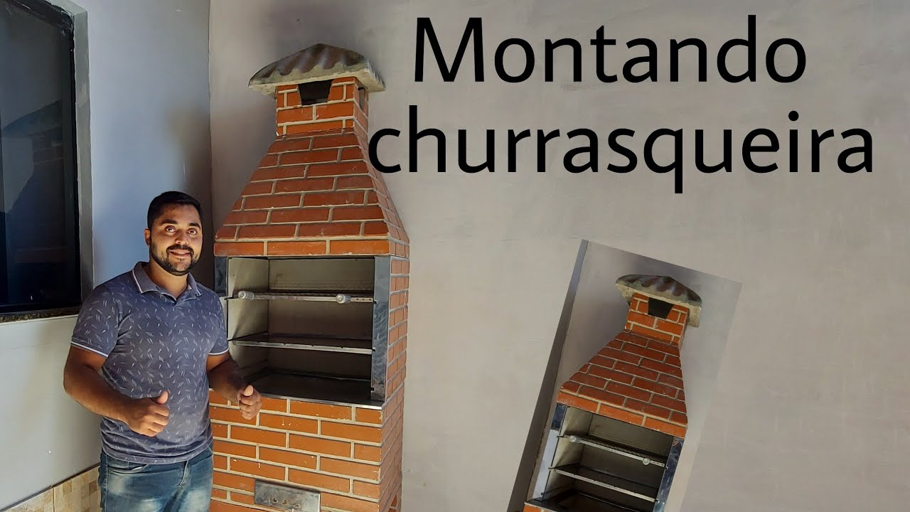 Como montar churrasqueira pré moldada (de concreto) (how to set up a barbecue) se inscreve no canal.