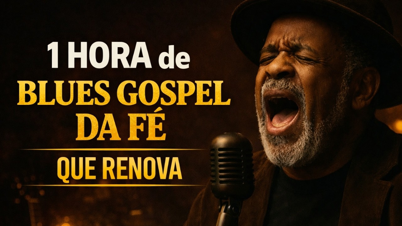 1 HORA de Blues Gospel da Fé Que Renova, Consola e Fortalece a Alma