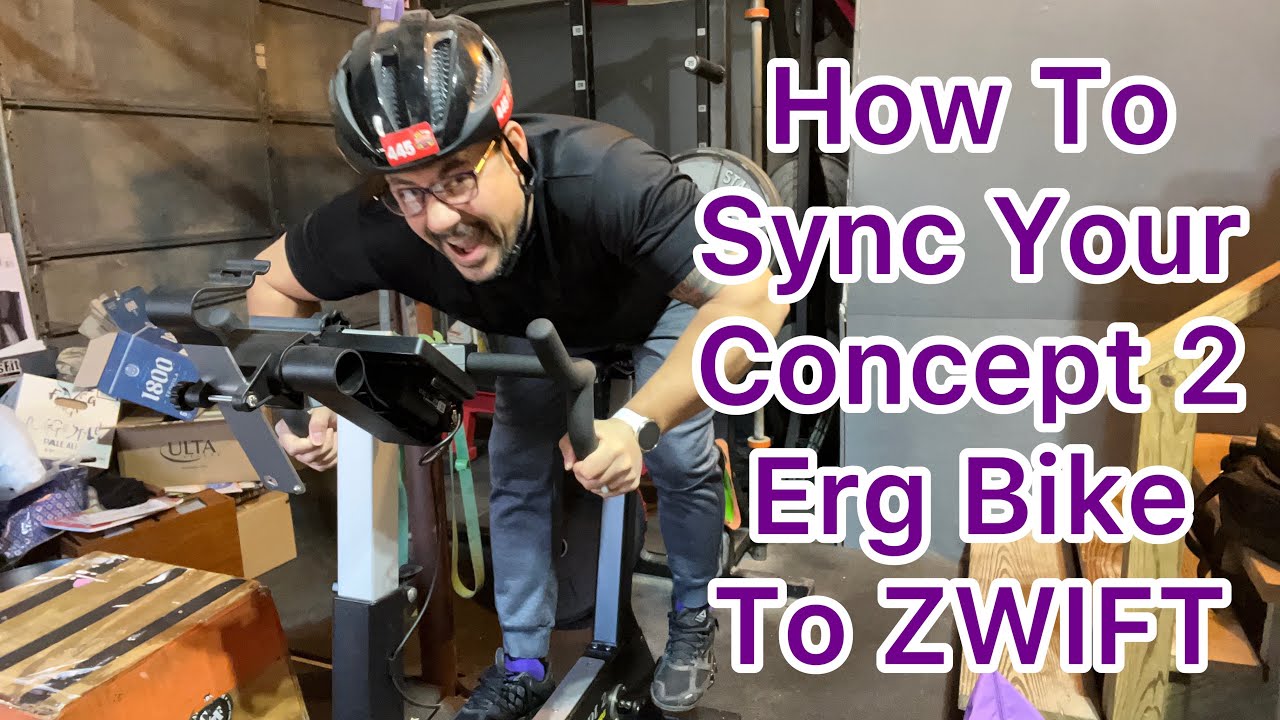 How To Sync Your Concept 2 Erg Bike to Zwift!!