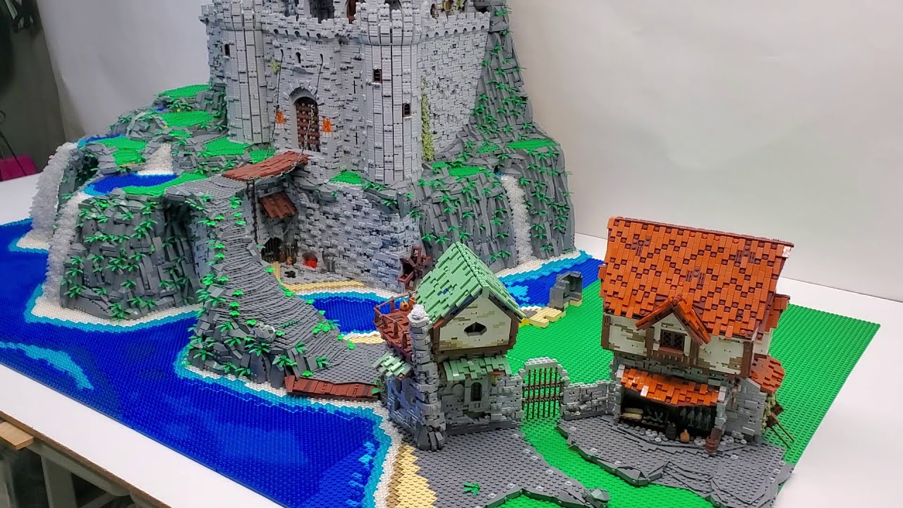 LEGO Medieval Castle Build Update #7 Finished Castle