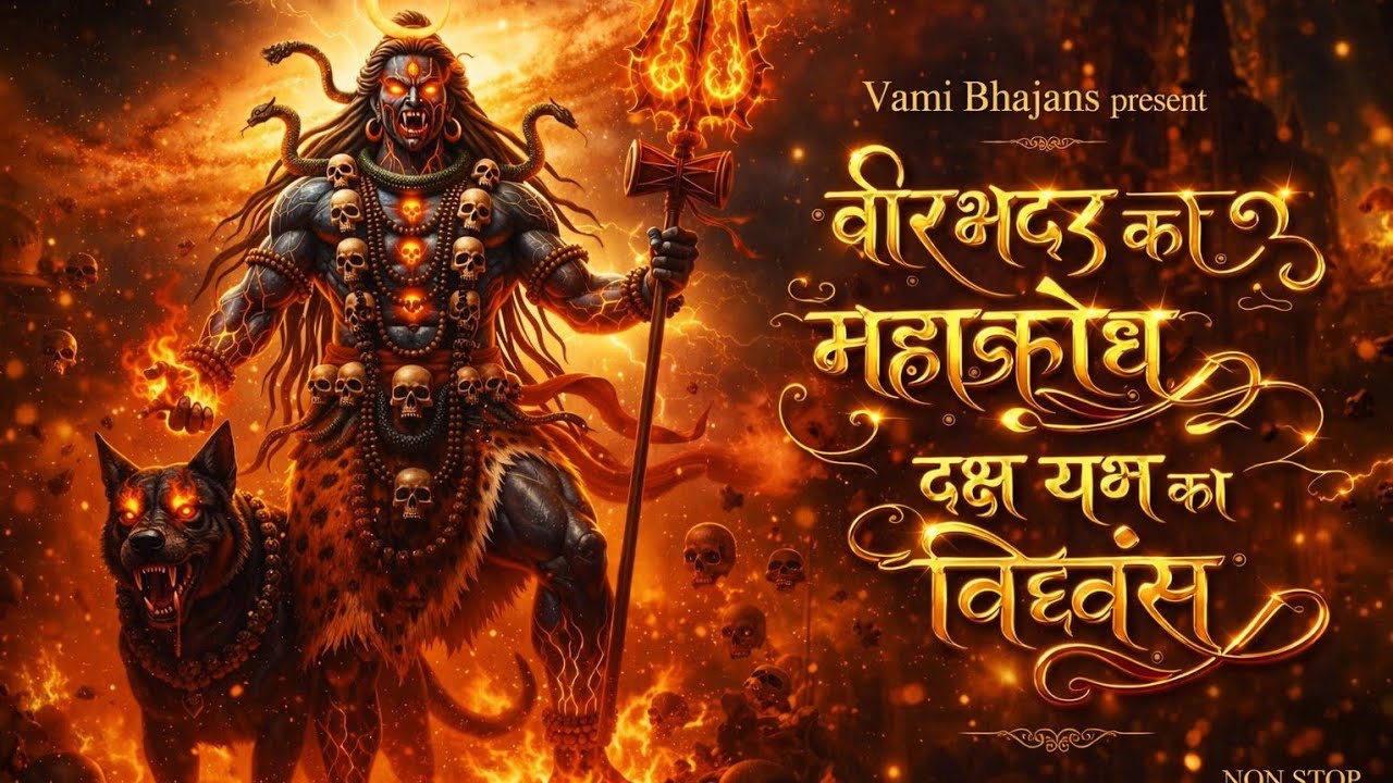 ​वीरभद्र का महाक्रोध: दक्ष यज्ञ विध्वंस | Soulful Shiva Bhajan