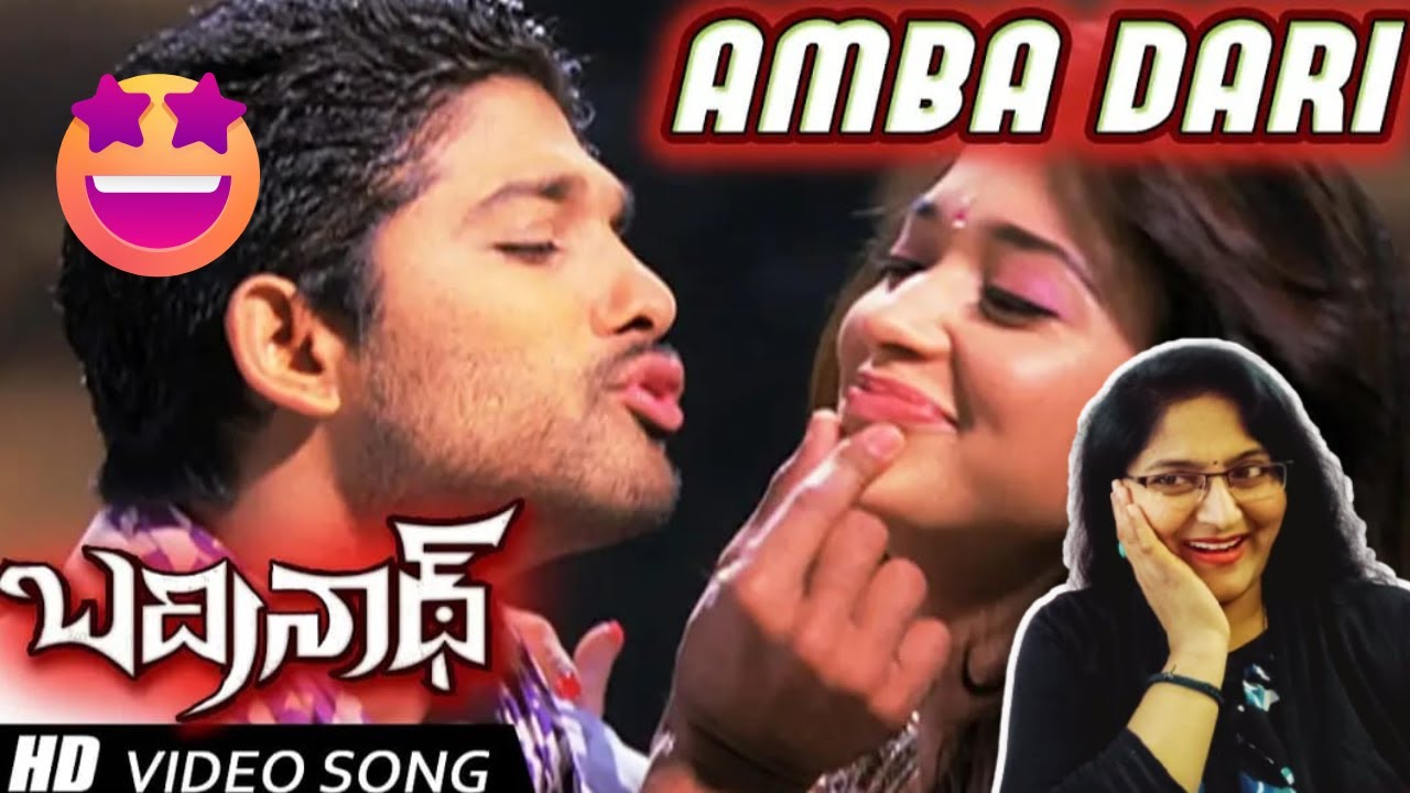 AMBADARI SONG REACTION | BADRINATH | ALLU ARJUN | TAMANNAH | VV VINAYAK | MM KEERAVANI