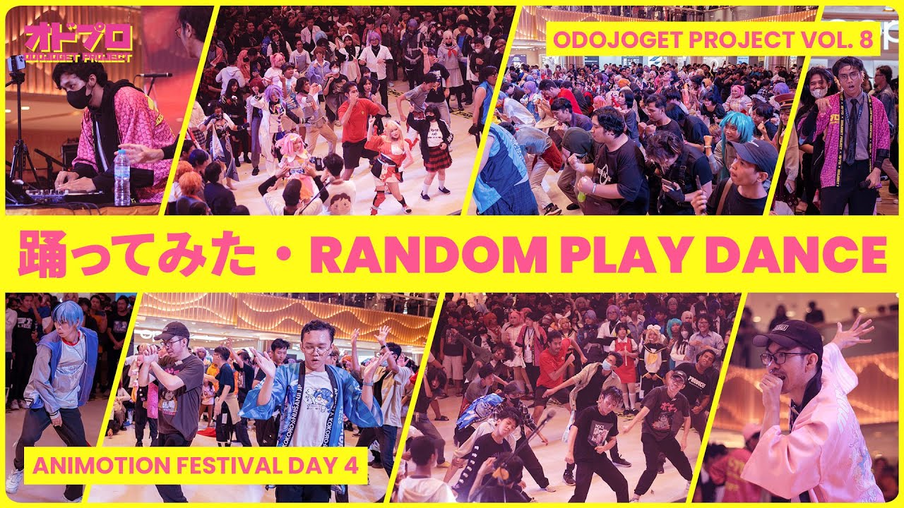 【ANIMOTIONフェース】J-POP／VOCALOID／アニソンランダムダンス 踊ってみた・RANDOM PLAY DANCE【ODOJOGET Vol. 8】