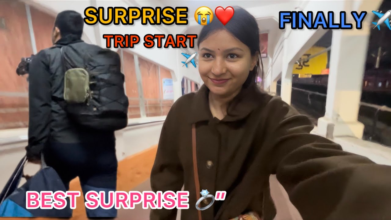 Honeymoon Surprise Milte Hi Nikl Gaye Trip Pe 😭💍|| Sapno se bhi pyara honeymoon surprise 😭 🥰