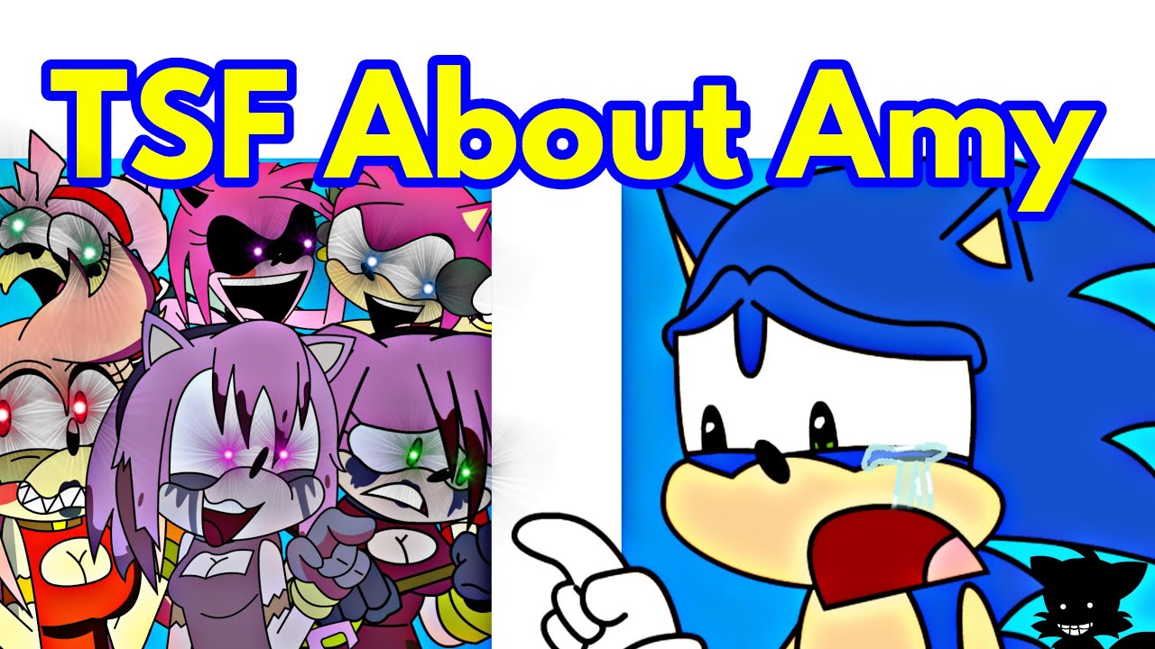 Friday Night Funkin' VS There's Something Funky About Amy / Sonic (FNF Mod/Hard/REBOOTED + Cover)