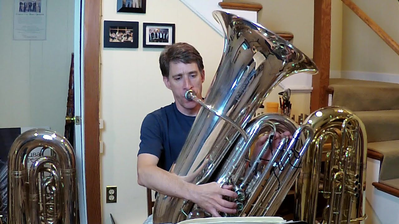 J.S. Bach Allemande from 3rd Cello Suite | Craig Knox, Tuba