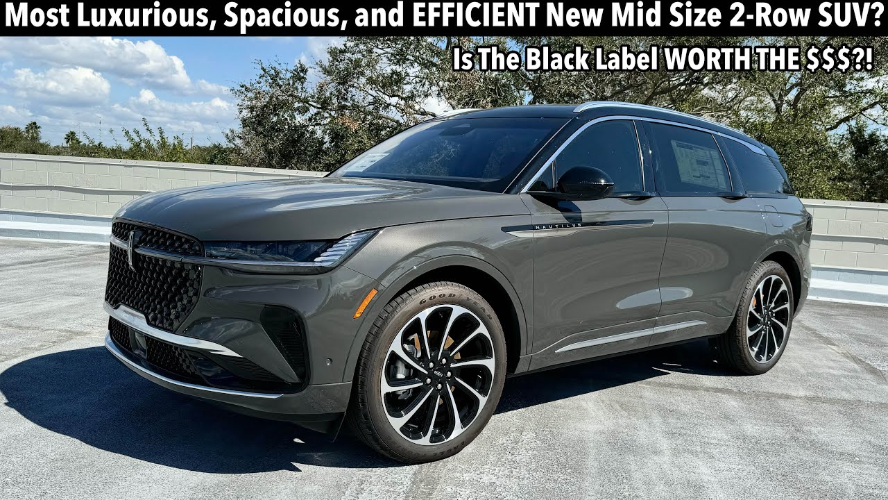 2024 Lincoln Nautilus Black Label: TEST DRIVE+FULL REVIEW