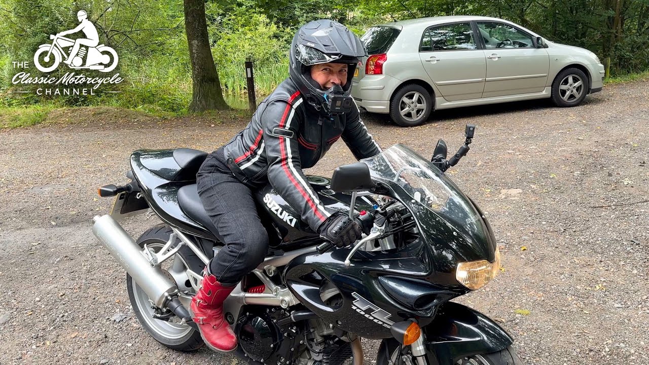 Lana's Unexpected First Ride on the Suzuki TL1000S 'Widow Maker'