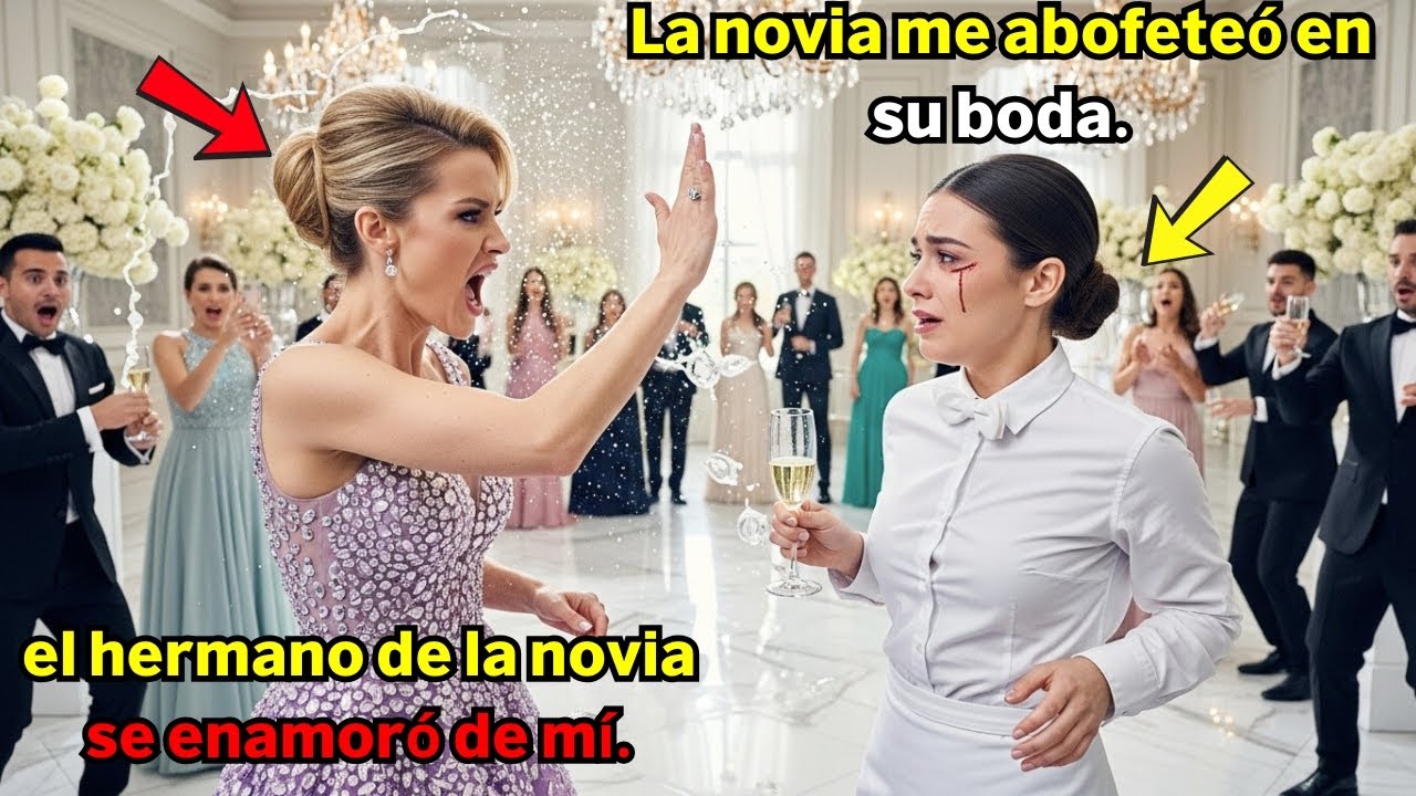 El karma de la novia rica: La camarera a la que atacó se casa con su hermano.