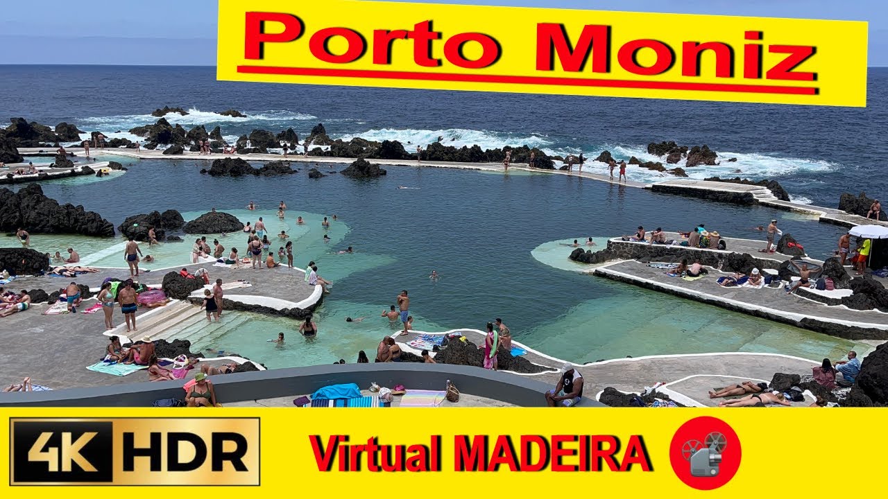 MADEIRA - Porto Moniz in 💢4K #virtualmadeira