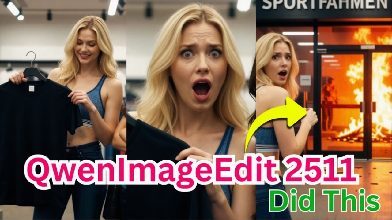 Обновление Qwen Image Edit 25111 уже здесь &ndash; невероятная согласованность контекста, все работает ...
