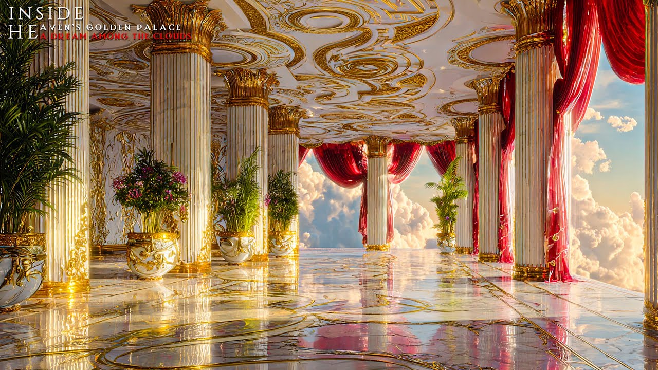 Inside Heaven’s Golden Palace | A Dream Among the Clouds