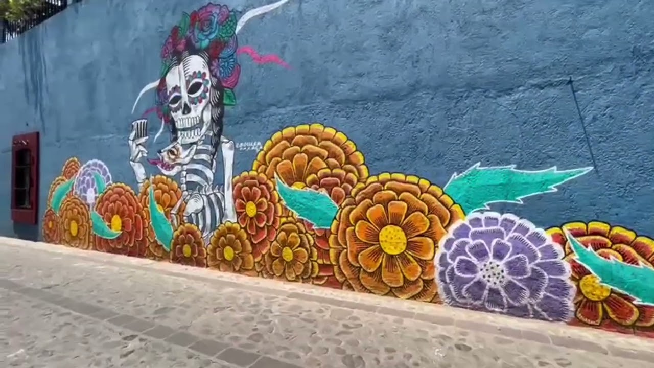 Murales Jalatlaco son un atractivo tur&iacute;stico en Oaxaca