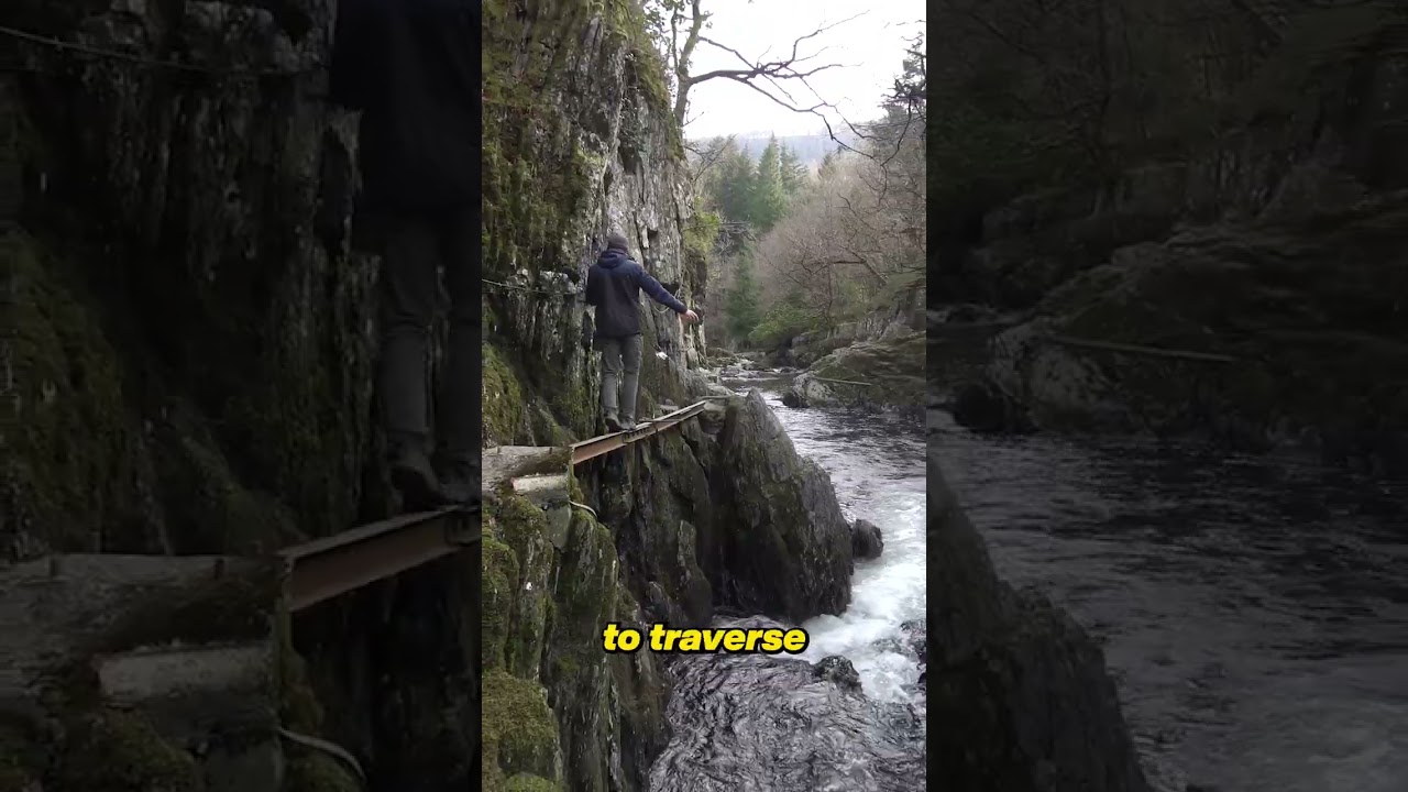 Most dangerous hiking trail in the UK! 😱