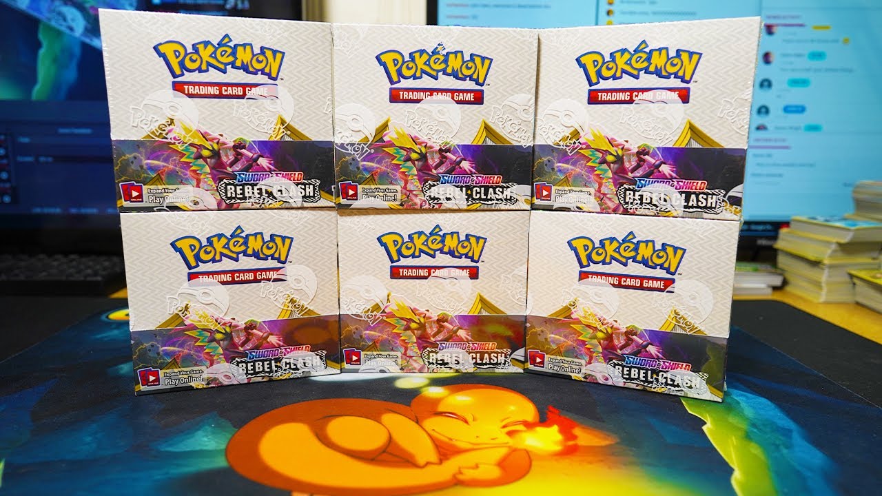 Rebel Clash Booster Case (6 Booster Boxes!) Pokemon Opening